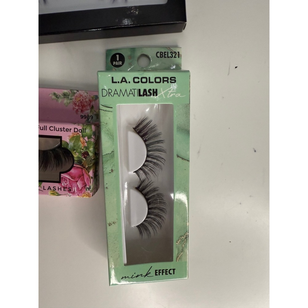 Ardell Kiss WetnWild & LA Colors Assorted False EyeLashes Mink Limited Edition - Picture 4 of 12